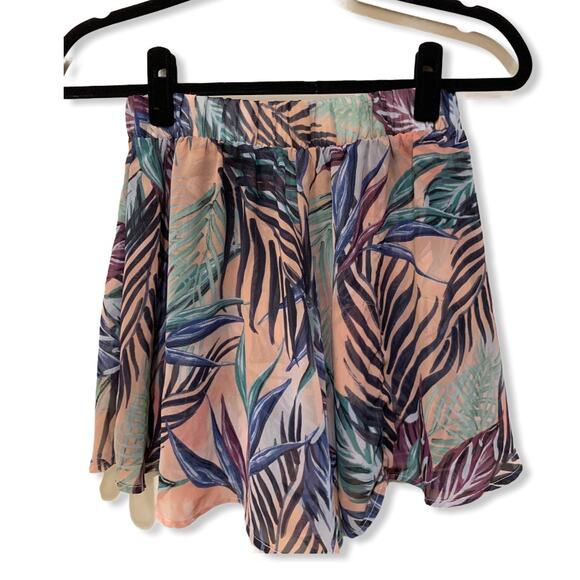 NEW Show Me Your Mumu Carlos Palm Funday Swing Shorts S - Picture 4 of 6